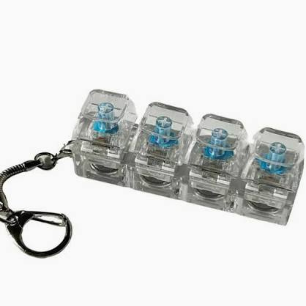 Teclado Fidget llavero de 4 teclas